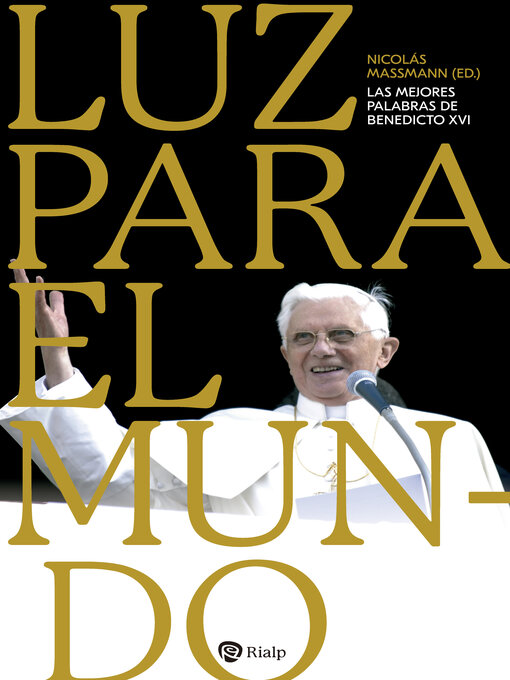 Title details for Luz para el mundo by Joseph Ratzinger - Wait list